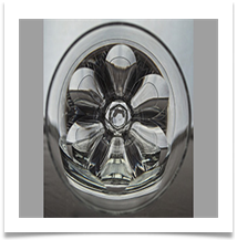 into an empty wine glass - Richard Nicholls